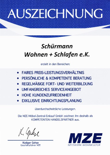 Auszeichnung Schürmann Hagen